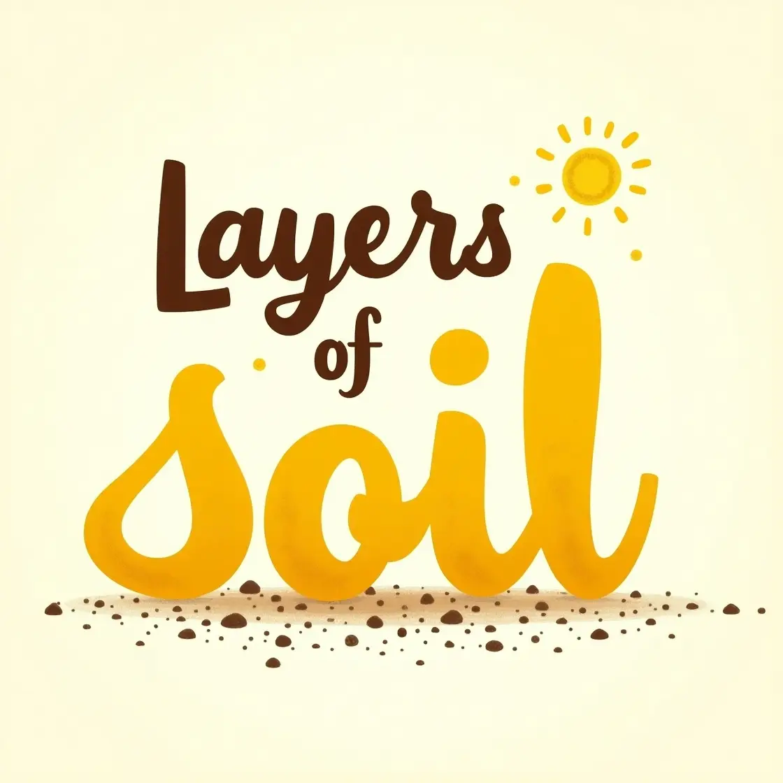 Layers of Soil Logo