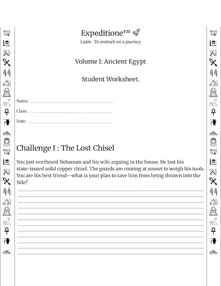 Student Worksheets